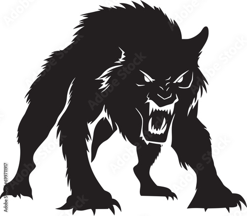 Twilight Hunt Pack Emblem Nightfall Prowler Vector Badge