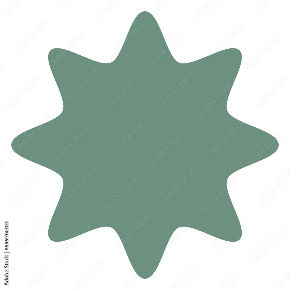 Star flat icon. Vector green pictogram. Pictogram is isolated on a white background. Trendy flat style illustration for web site design Star flat icon. Vector green pictogram. Pictogram is isolated on a white background. Trendy flat style illustration for web site design