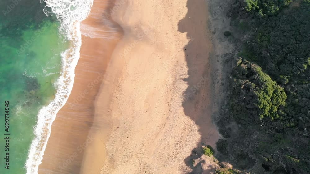 Aerial view of Torquay Beach along the Great Ocean Road, Australia Aerial view of Torquay Beach along the Great Ocean Road, Australia