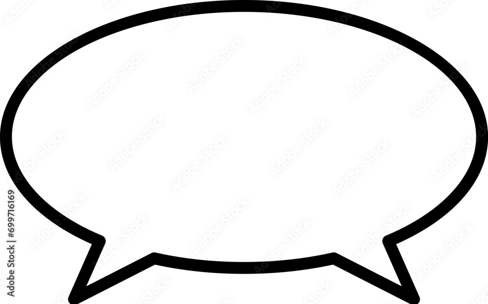 Speech Bubble Vector Pictogram For Design, Infographics, Apps Speech Bubble Vector Pictogram For Design, Infographics, Apps