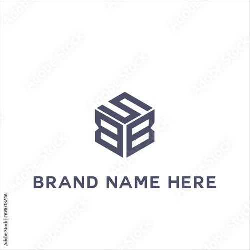SBB logo. S B B design. White SBB letter. SBB, S B B letter logo design. Initial letter SBB linked circle uppercase monogram logo. S B B letter logo vector design.	
