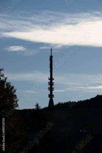 tower in the evening