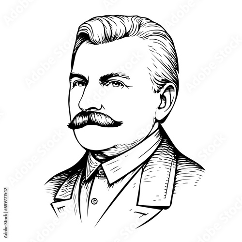  Lech Wałęsa illustration photo