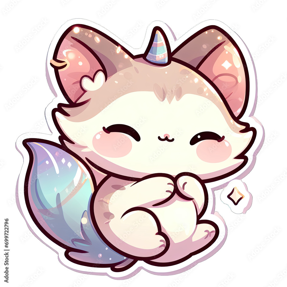 Generative AI Cute Little Wolf Sticker, cute little snow wolf sticker, little wolf stickers, adorable polar wolf stickers, funny wolf stickers, cute little white wolf stickers, baby wolf sticker Generative AI Cute Little Wolf Sticker, cute little snow wolf sticker, little wolf stickers, adorable polar wolf stickers, funny wolf stickers, cute little white wolf stickers, baby wolf sticker