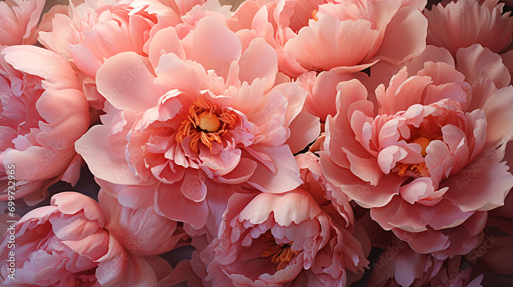 pink peony flower