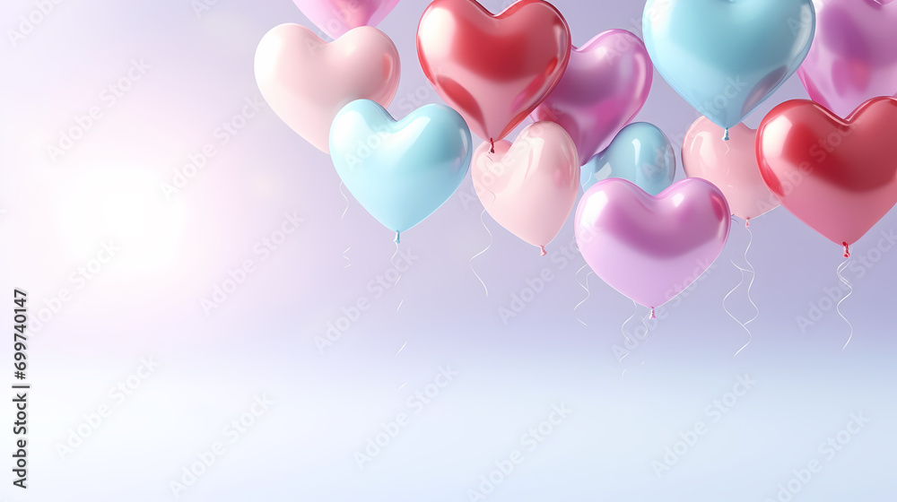 Valentine's Day hearts, Valentine's Day background