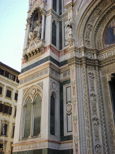View of the cathedral. Close-up. Florence. Italy. © Liudmyla
