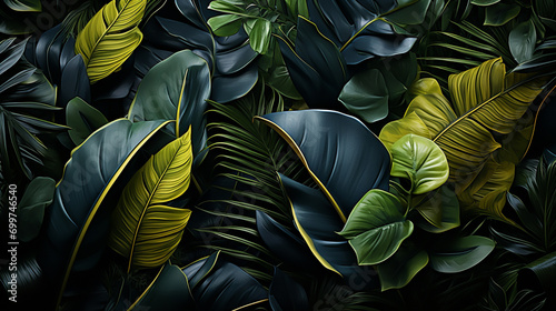 leaves on the ground