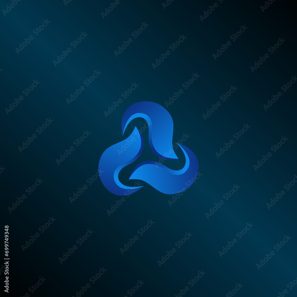Modern and Memorable Abstract Triangle Logo Modern and Memorable Abstract Triangle Logo