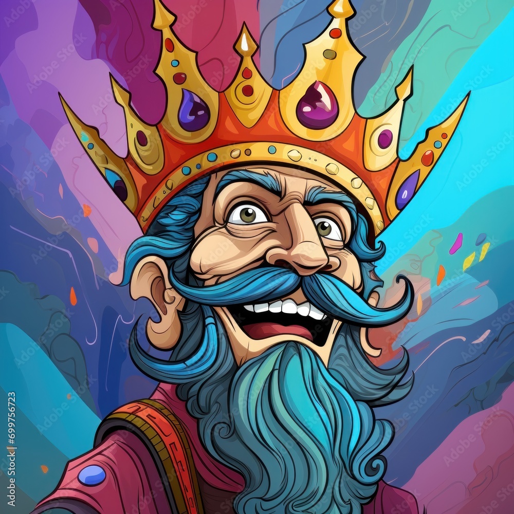 character from the Purim story King Ahasuerus