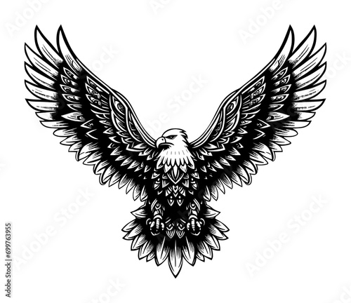 elegant eagle logo (spread the wings)