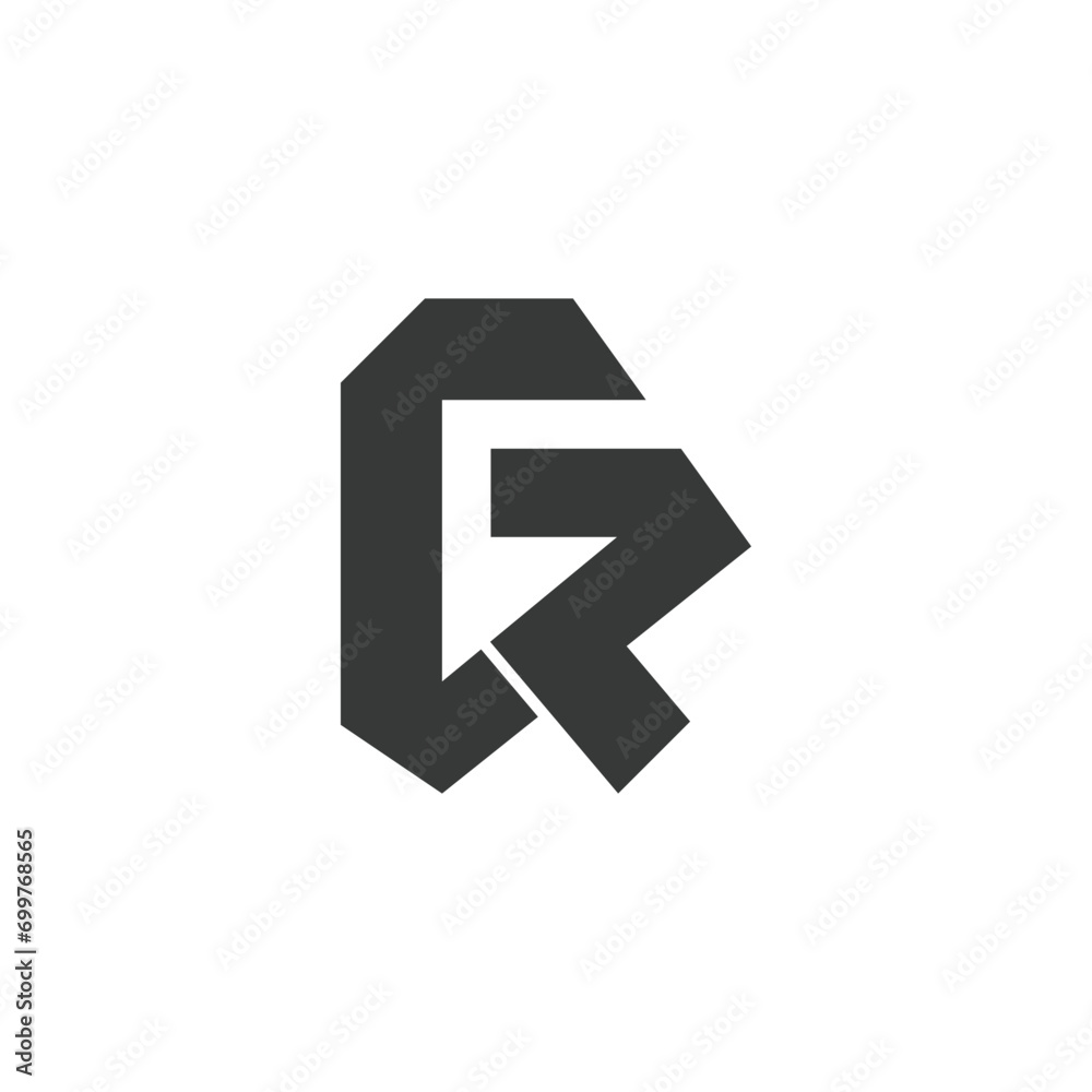 Alphabet Initials logo ZG, GZ, Z and G Alphabet Initials logo ZG, GZ, Z and G