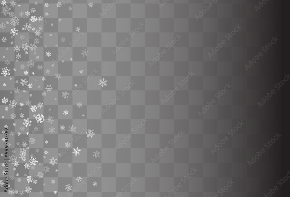Gray Snowflake Vector Transparent Background. Gray Snowflake Vector Transparent Background.