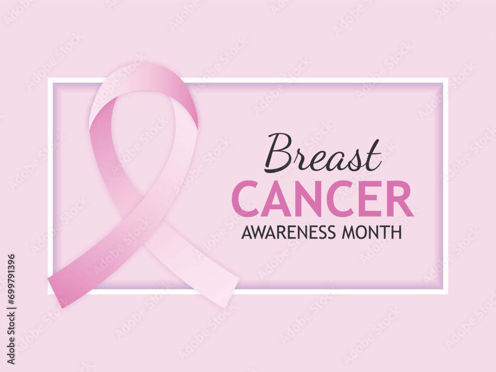 Awareness poster design for breast cancer month. Vector illustration Awareness poster design for breast cancer month. Vector illustration