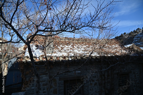 Beijing, China - December 19 2023: The Scenery of Beijing During Winter photo