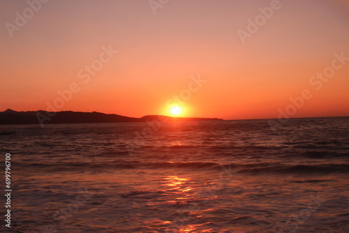 Photos de couchés de soleil en corse été 2023