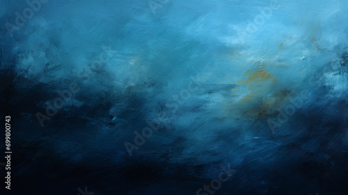 Blue texture from oil paint