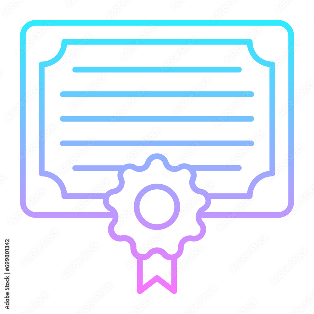 Certificate Icon Certificate Icon