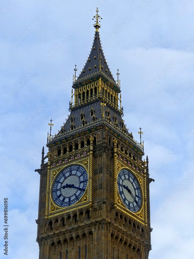 London, October 2023 - Visit the magnificent city of London, capital of the United Kingdom - Big Ben