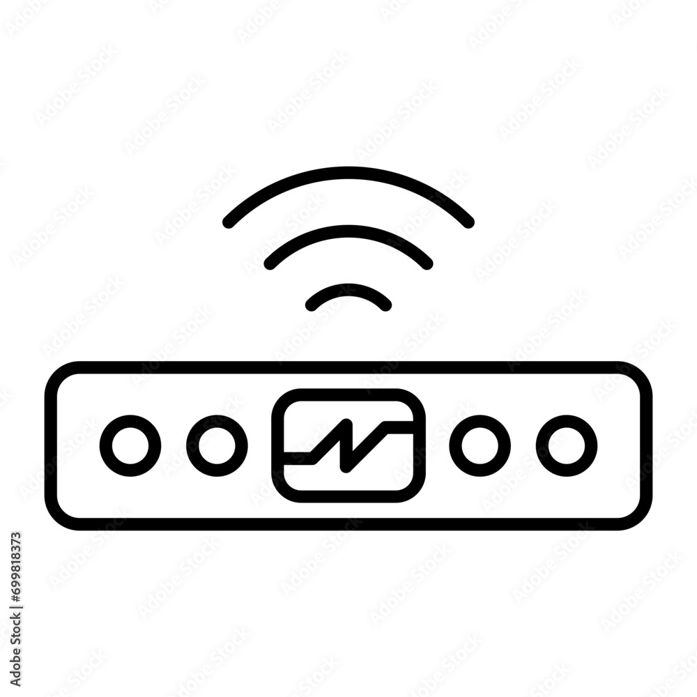 Smart Headband Icon Smart Headband Icon