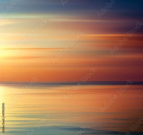 sunset over the sea © Tati