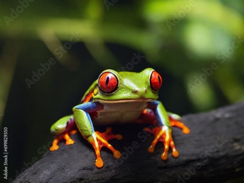 red eyed tree frog © Ifra