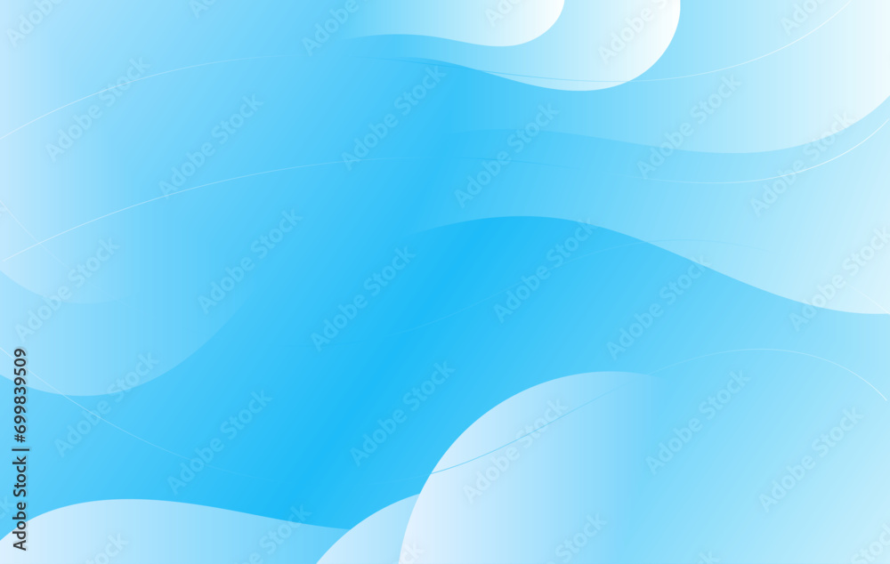 Abstract blue wave background, Blue banner, abstract blue background with waves