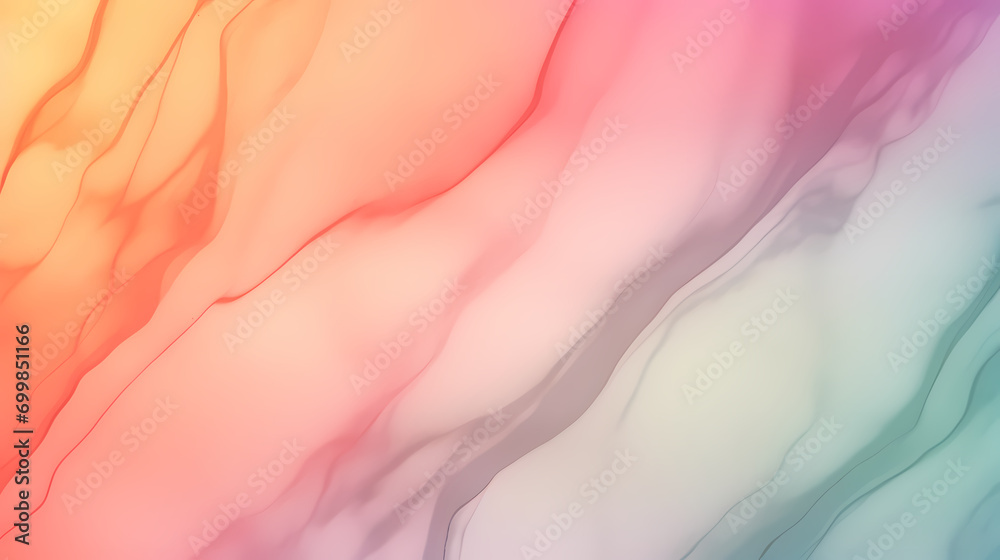 Modern abstract marble texture background with pastel colors and gradients