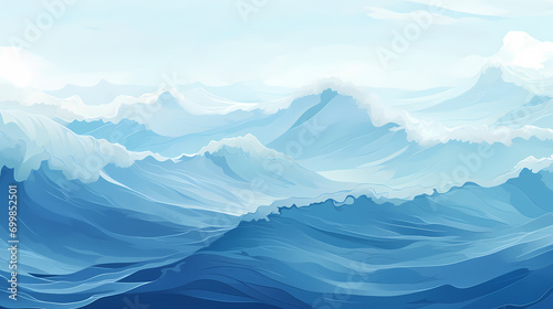 Wave background,PPT background © Derby