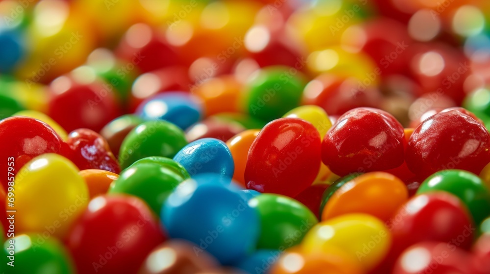 Bright childhood sweet red colorful candy delicious bonbon dessert background sugar closeup Bright childhood sweet red colorful candy delicious bonbon dessert background sugar closeup