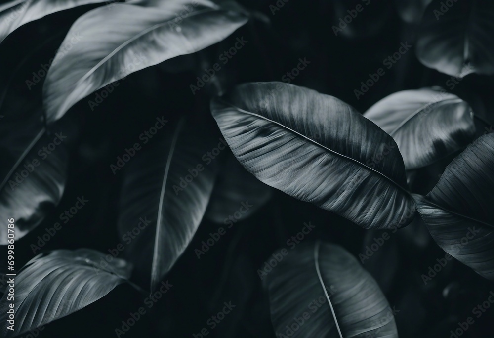 Textures of abstract black leaves for tropical leaf background Flat lay dark nature concept tropical Textures of abstract black leaves for tropical leaf background Flat lay dark nature concept tropical