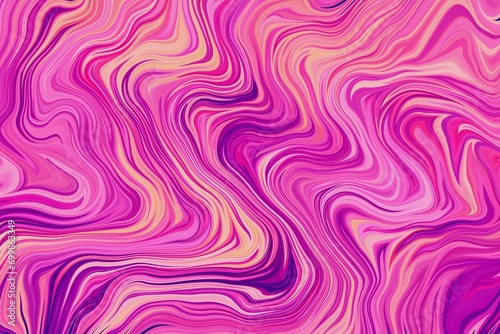 Pink color wavy pattern background design graphic artist accents stylish and vibrant with liquid and fluid effect