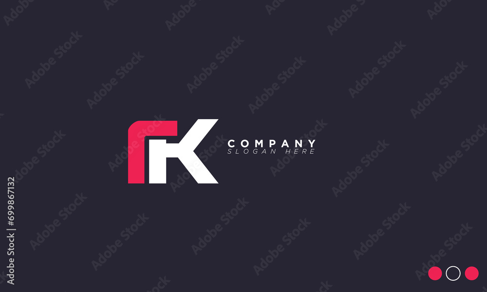 TK Alphabet letters Initials Monogram logo KT, T and K TK Alphabet letters Initials Monogram logo KT, T and K