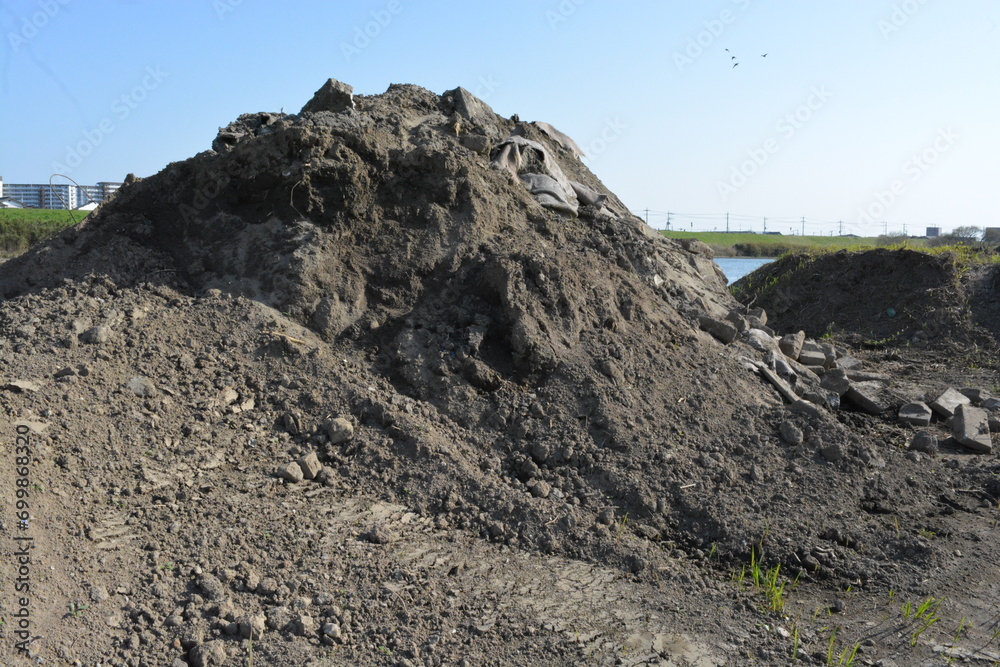 土木工事現場の風景