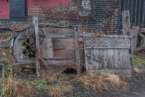 Old Laundry Equipment, Columbia Pennsylvania USA photo