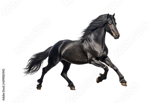 black_horse_walking_closeup_full_body