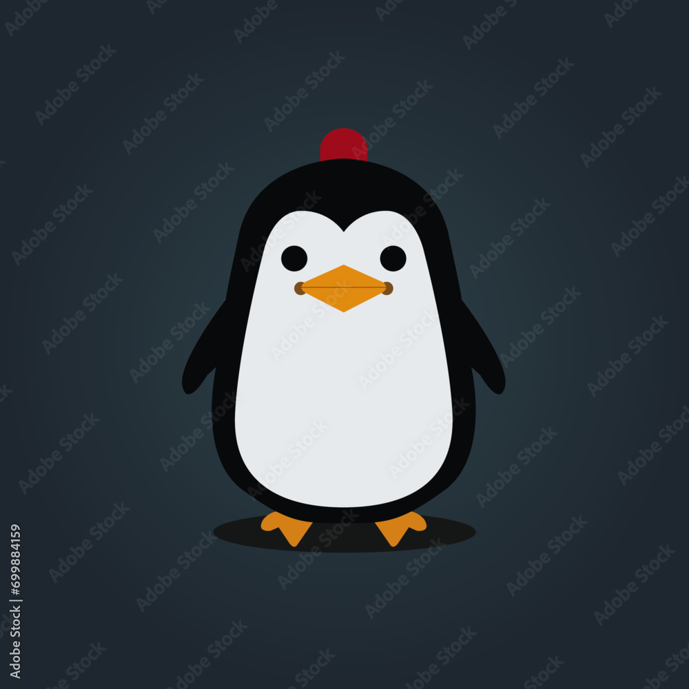 Obraz premium cute penguin