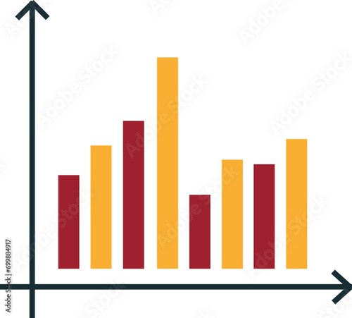 bar chart doodle style