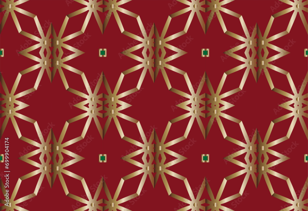 Abstract classic golden pattern. For greeting card, flyers posters, brochures. Illustration made white texture. Abstract classic golden pattern. For greeting card, flyers posters, brochures. Illustration made white texture.