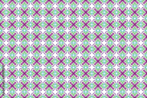 Ornamental surface pattern. Vector seamless ornament