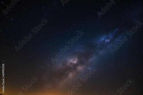 a high quality stock photograph of a starry universe sky atmosphere and dark night theme