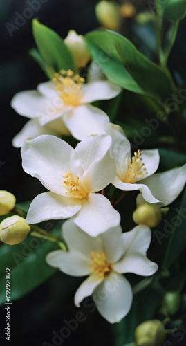 white flower in water © jayanta85