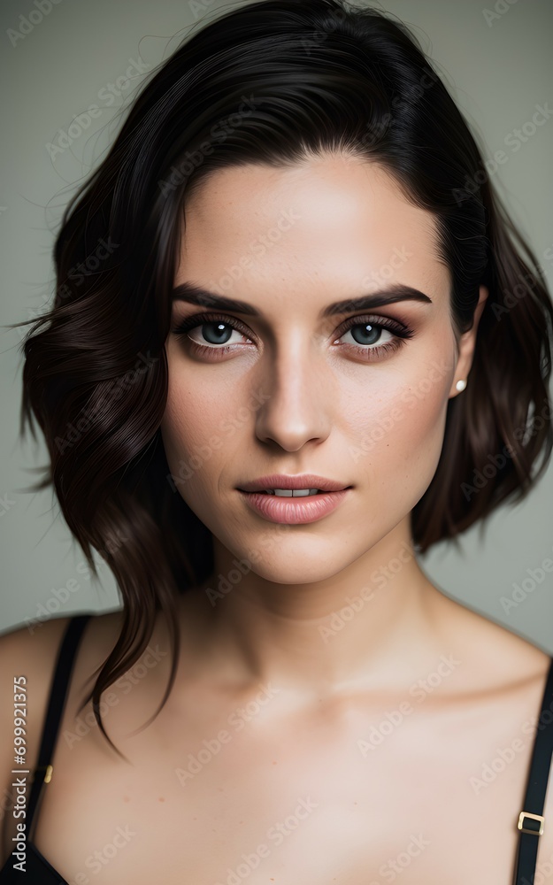 Obraz premium cosmetics model