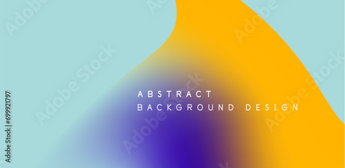 Abstract vector backdrop with fluid, geometric elements. Harmonious blend of form and color, evoking dynamic and captivating visual landscape for wallpaper, banner, background, landing page