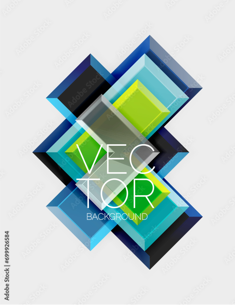 Arrow square geometric vector abstract background Arrow square geometric vector abstract background