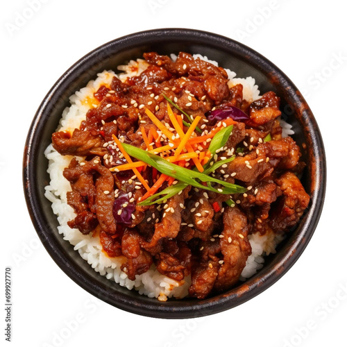 fried pork with rice