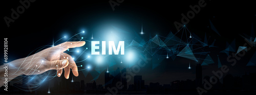 EIM Enterprise information management system. photo