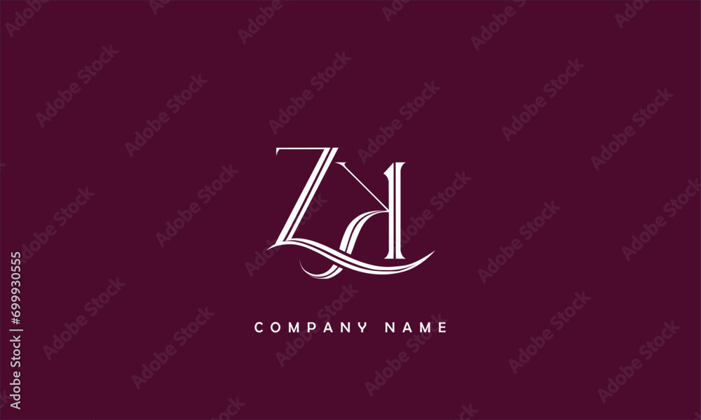 ZK, KZ, Z, K Abstract Letters Logo Monogram ZK, KZ, Z, K Abstract Letters Logo Monogram