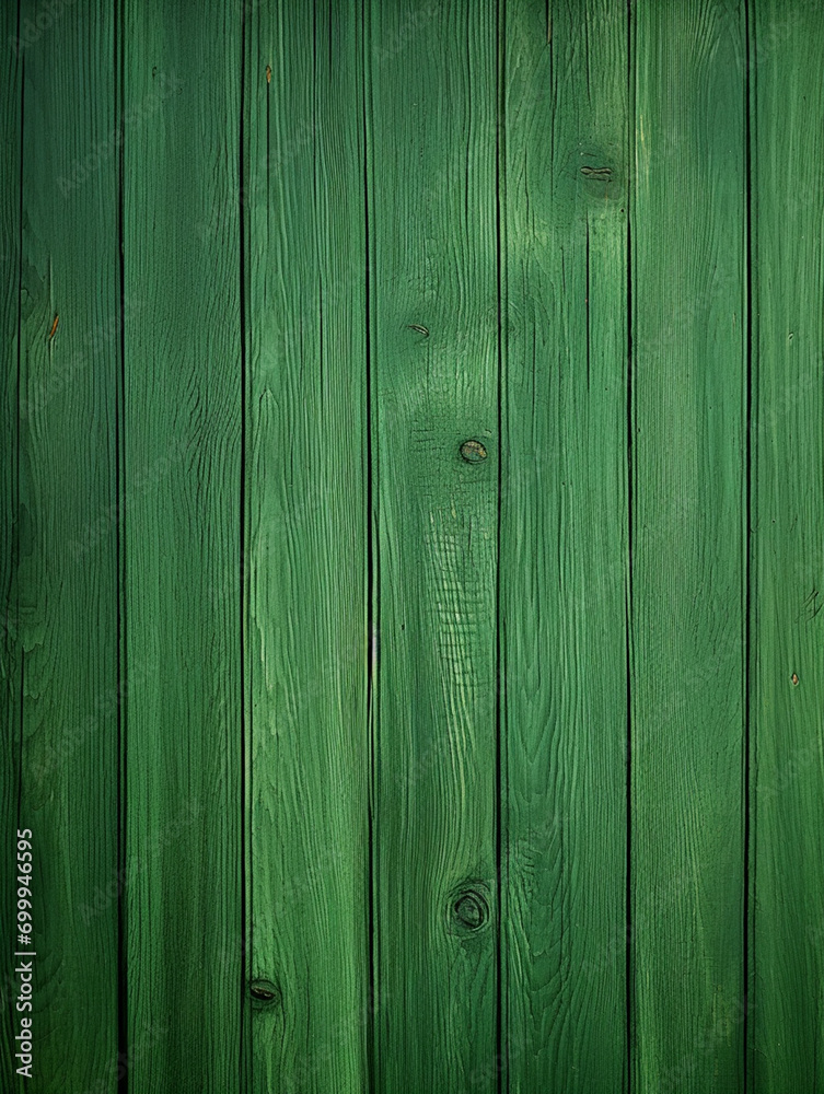 Green color wooden texture background - ai generative Green color wooden texture background - ai generative