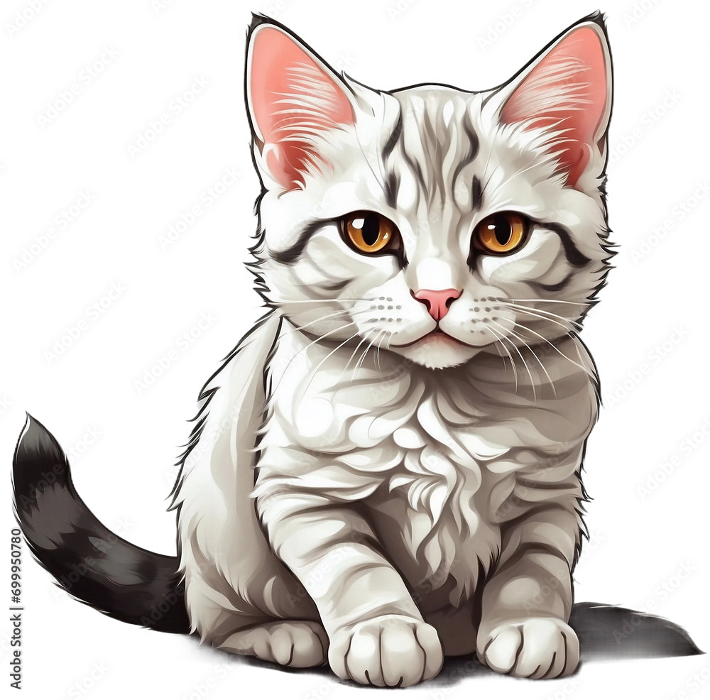 cute cat, generative ai cute cat, generative ai